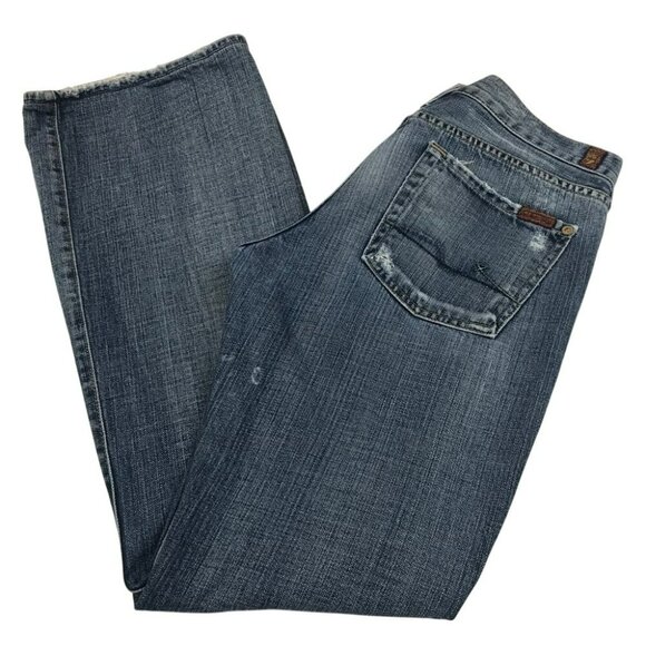 7 For All Mankind “Flare” Jeans - Picture 7 of 12